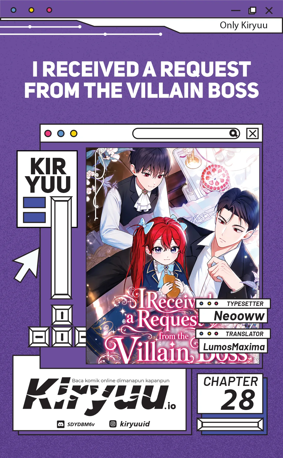 Komik I Received a Request from the Villain Boss Chapter 28 gambar 1