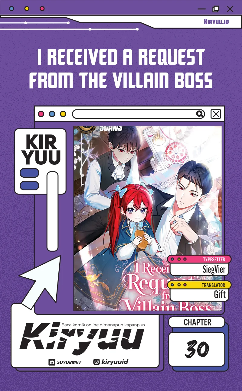 Komik I Received a Request from the Villain Boss Chapter 30 gambar 1