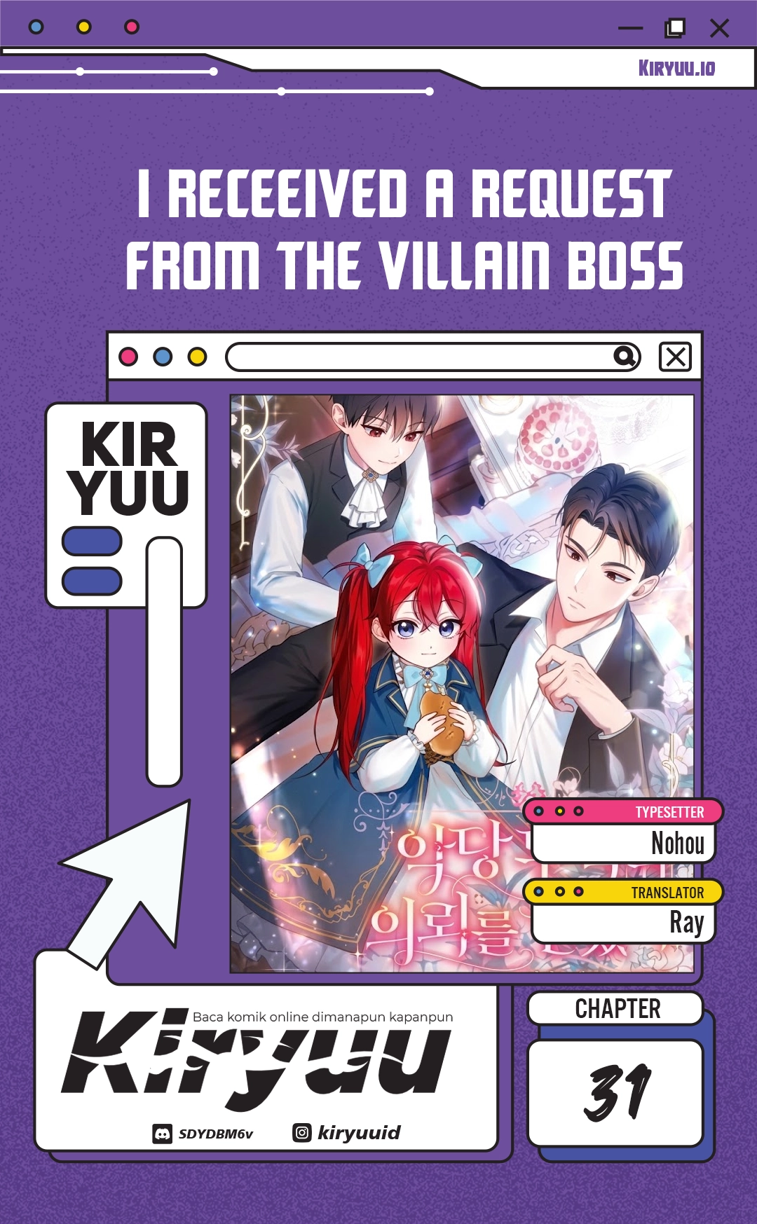 Manhwa I Received a Request from the Villain Boss Chapter 31 gambar 2