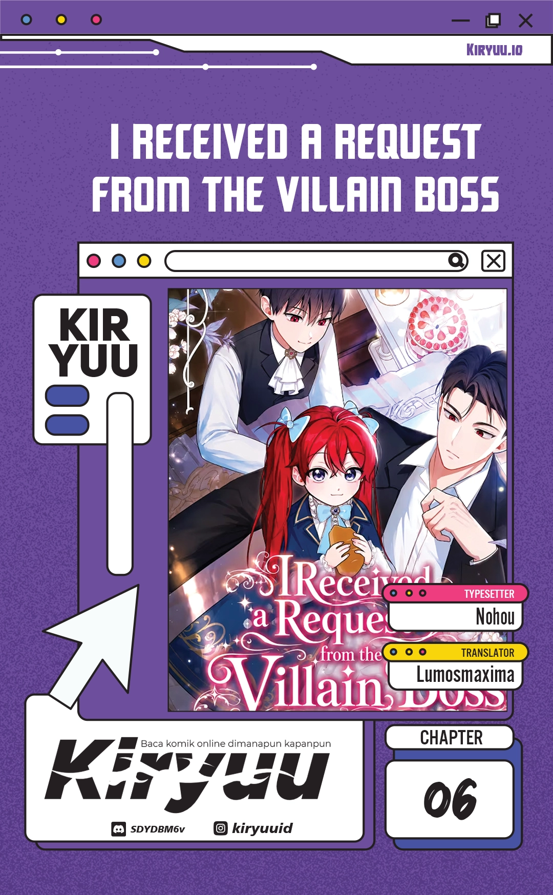 Manhwa I Received a Request from the Villain Boss Chapter 6 gambar 2