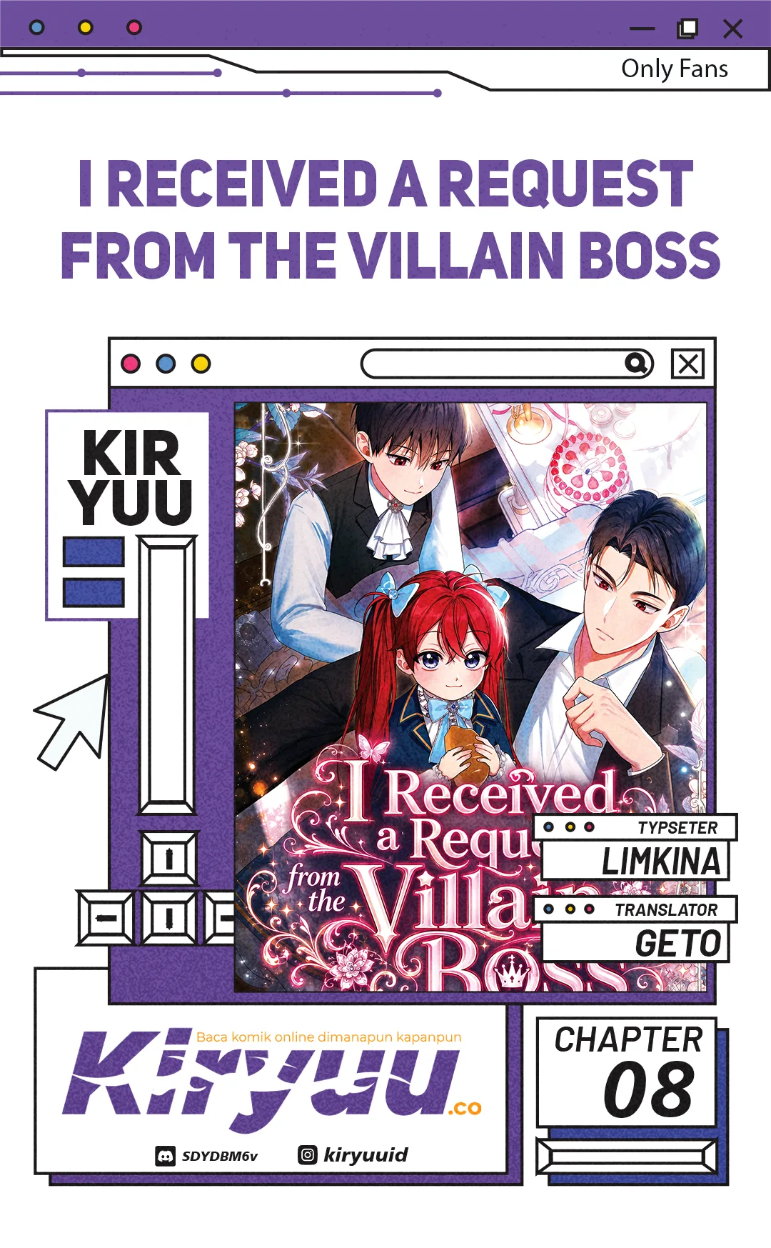 Komik I Received a Request from the Villain Boss Chapter 8 gambar 1