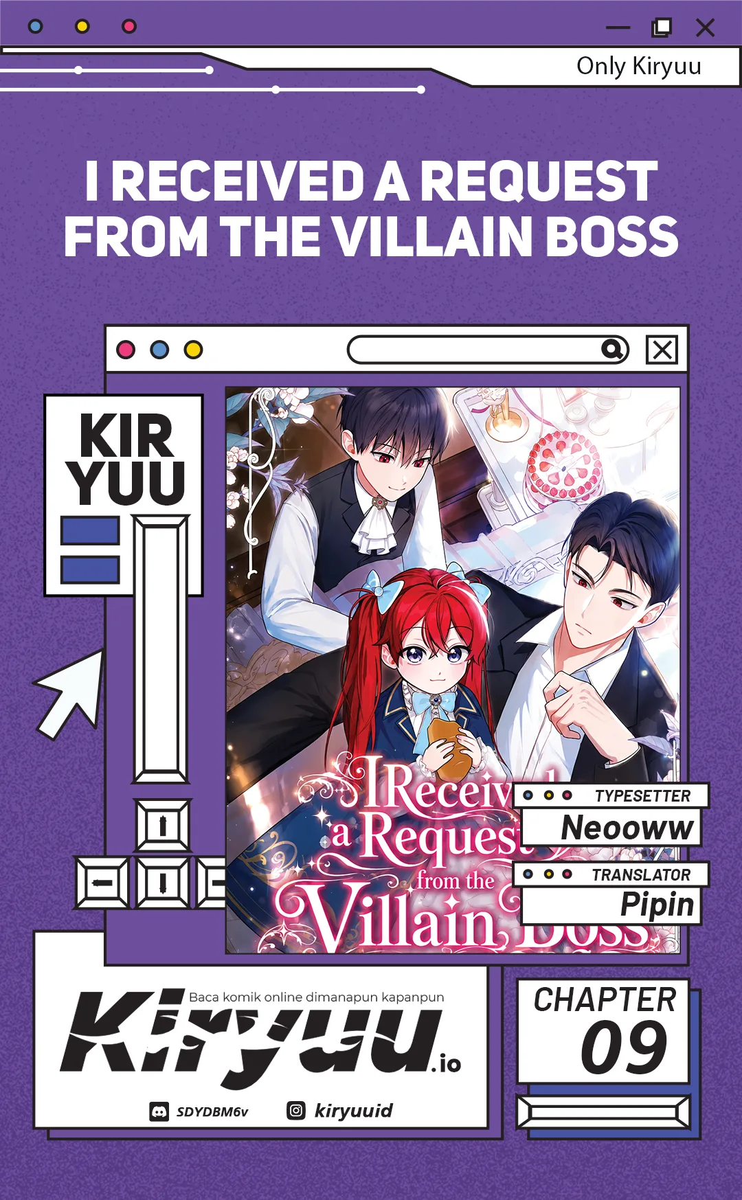Komik I Received a Request from the Villain Boss Chapter 9 gambar 1