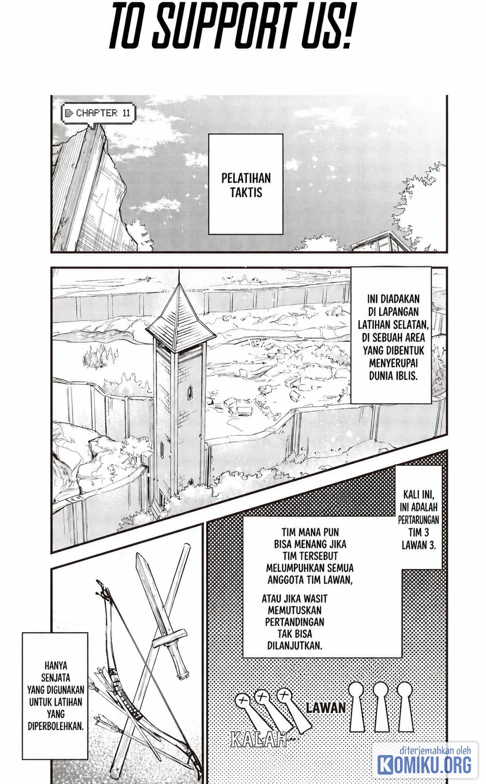 Komik I Reincarnated as a Monster in a Game World, and Picked Up the Heroine Who Was My Oshi in My Previous Life Chapter 11.1 gambar 1