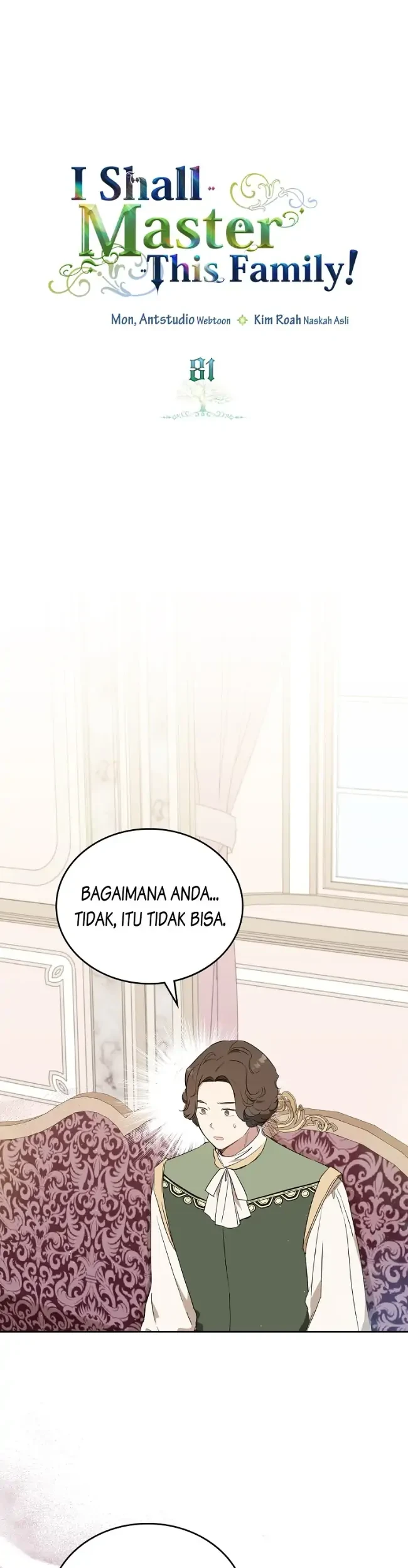 Komik I Shall Master This Family! Chapter 81 gambar 1