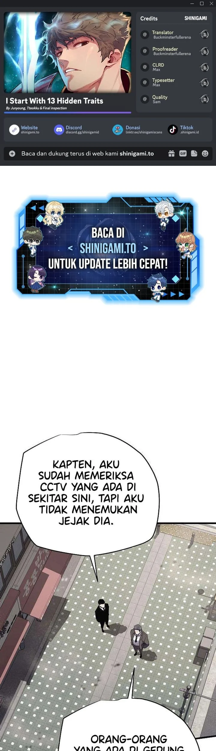 Komik I Start With 13 Hidden Traits Chapter 12 gambar 1