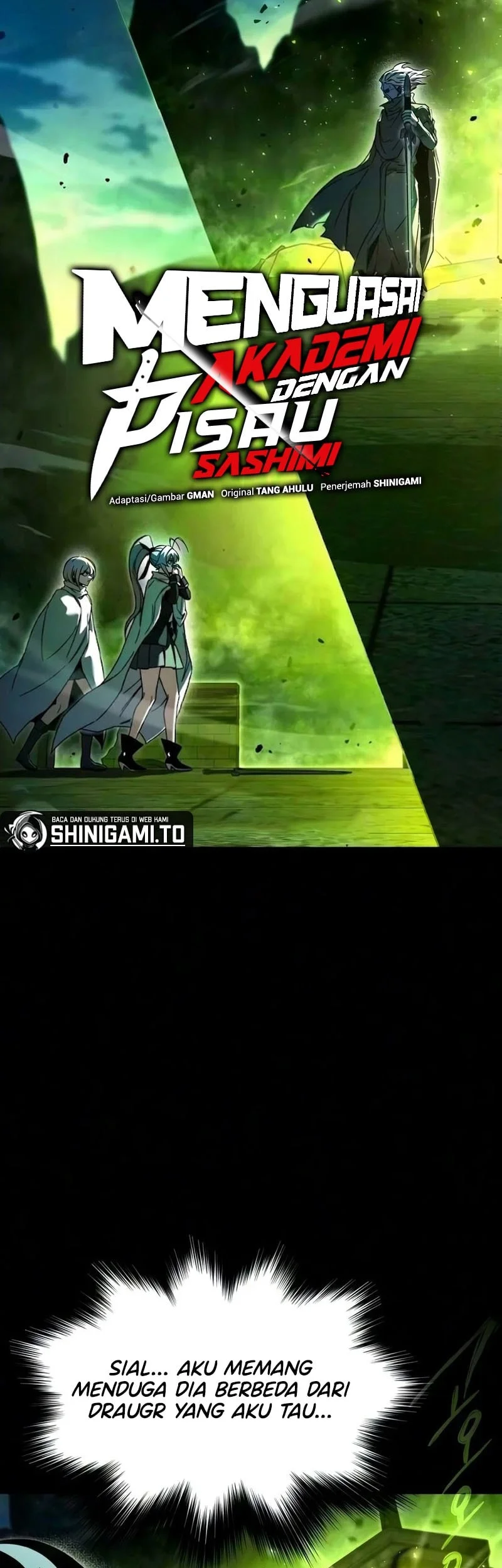 I Took over The Academy With a Single Sashimi Knife Chapter 87 Gambar 4