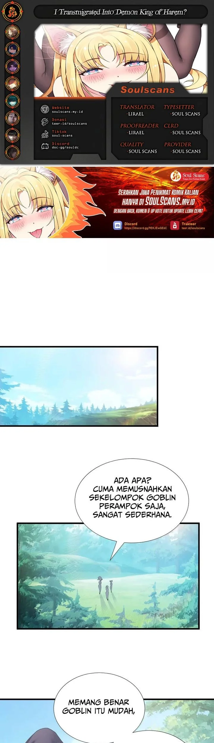 Komik I Transmigrated Into Demon King Of Harem? Chapter 131 gambar 1