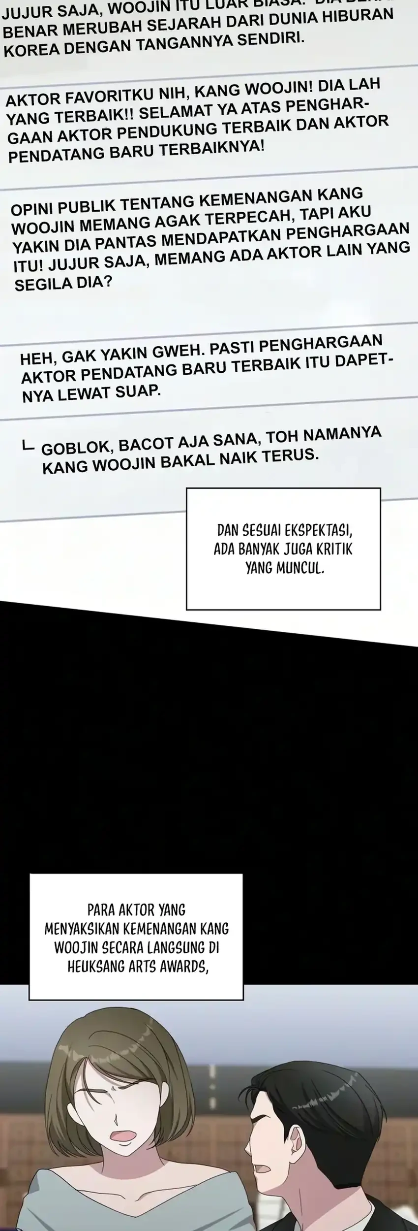 I Was Immediately Mistaken for a Monster Genius Actor Chapter 104 Gambar 3