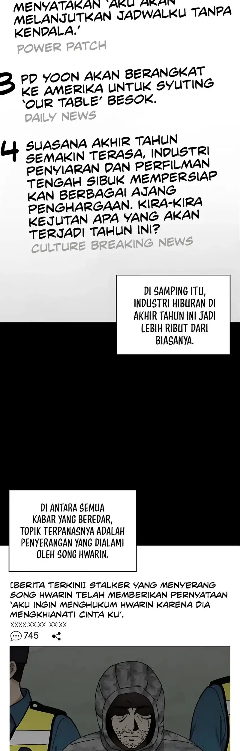 Manhwa I Was Immediately Mistaken for a Monster Genius Actor Chapter 74 gambar 2