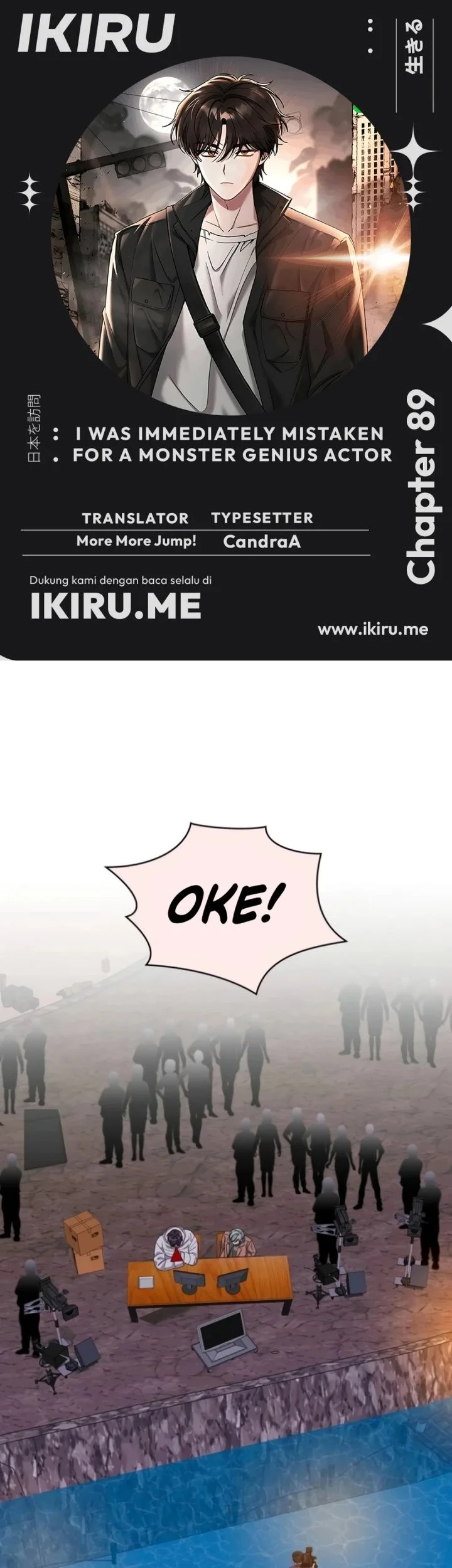 Komik I Was Immediately Mistaken for a Monster Genius Actor Chapter 89 gambar 1