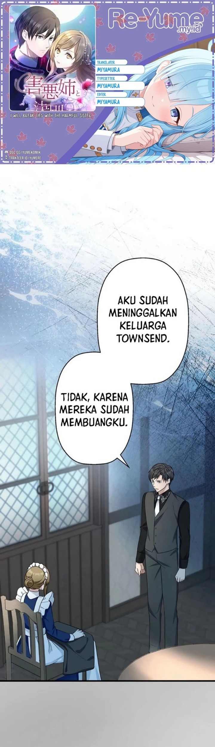 Komik I Will Break Ties With the Harmful Sister Chapter 16 gambar 1