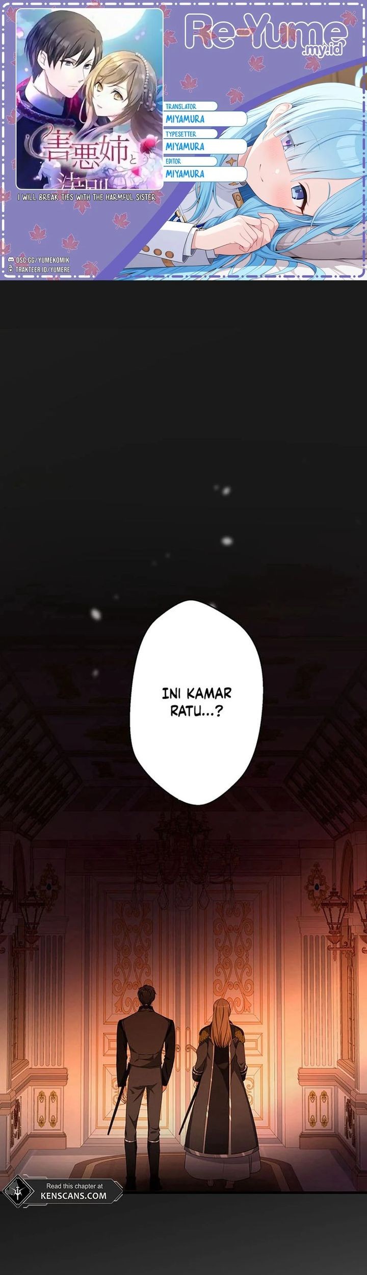 Komik I Will Break Ties With the Harmful Sister Chapter 27 gambar 1