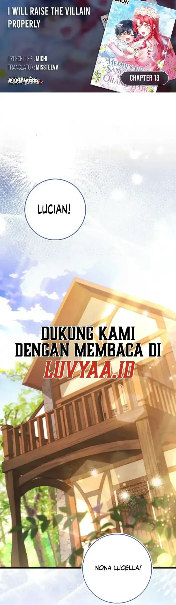 Komik I Will Raise the Villain Properly Chapter 13 gambar 1