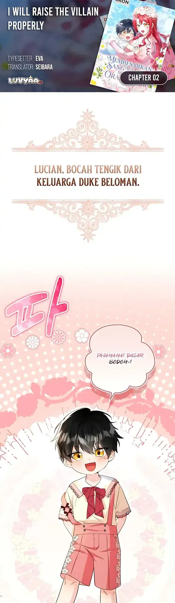 Komik I Will Raise the Villain Properly Chapter 2 gambar 1