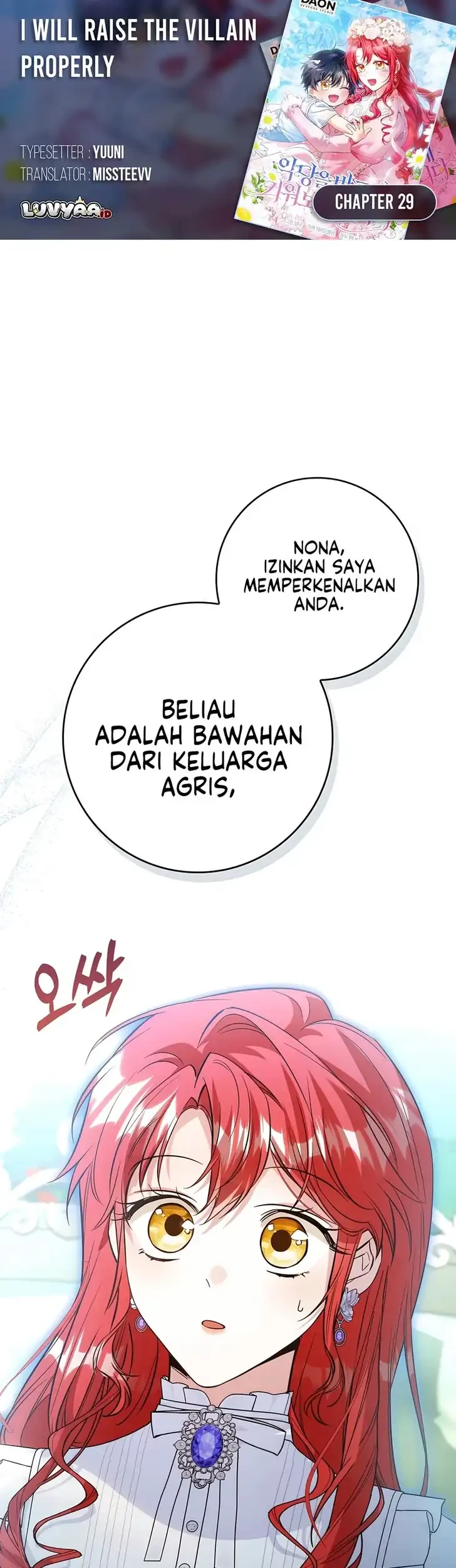 Komik I Will Raise the Villain Properly Chapter 29 gambar 1