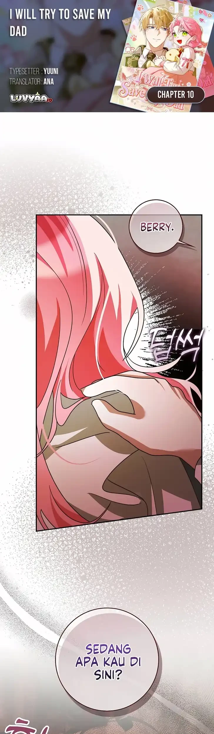 Komik I Will Try to Save My Dad Chapter 10 gambar 1