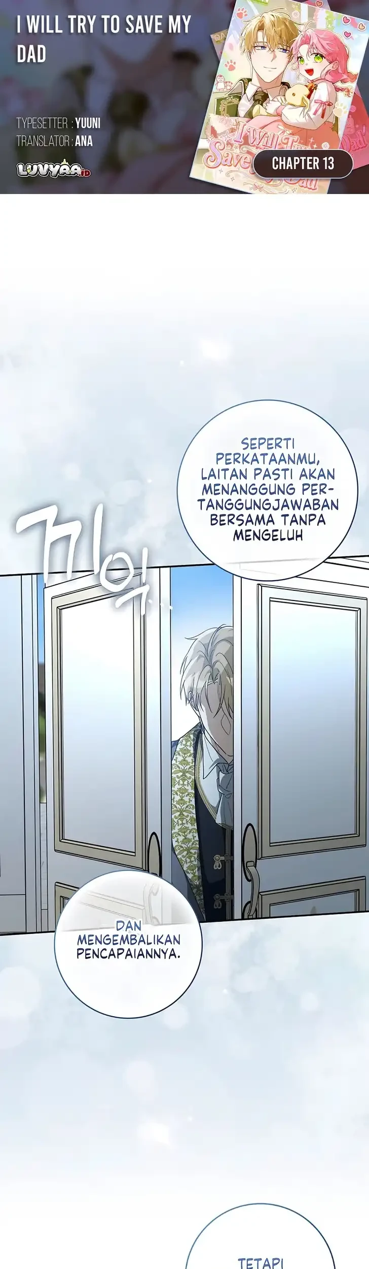Komik I Will Try to Save My Dad Chapter 13 gambar 1