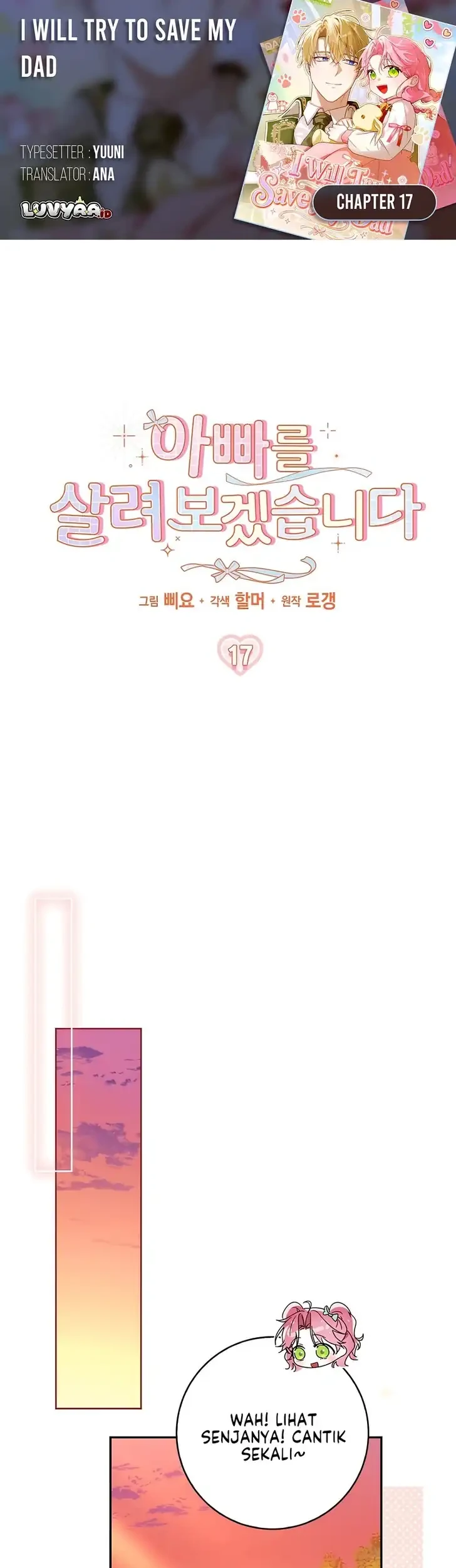 Komik I Will Try to Save My Dad Chapter 17 gambar 1