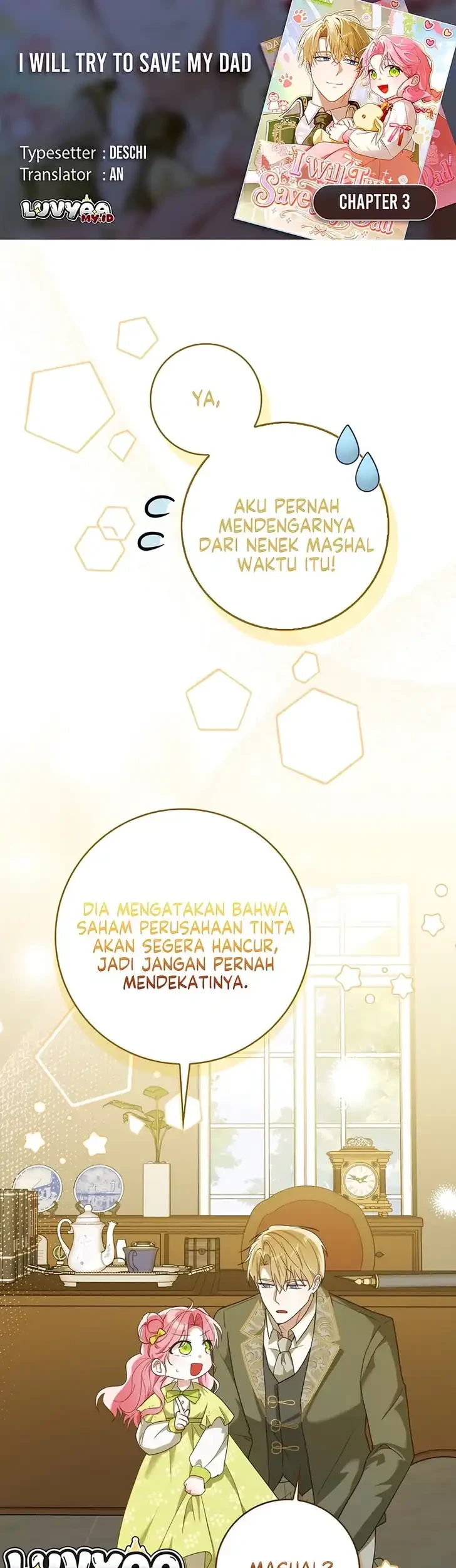 Komik I Will Try to Save My Dad Chapter 3 gambar 1