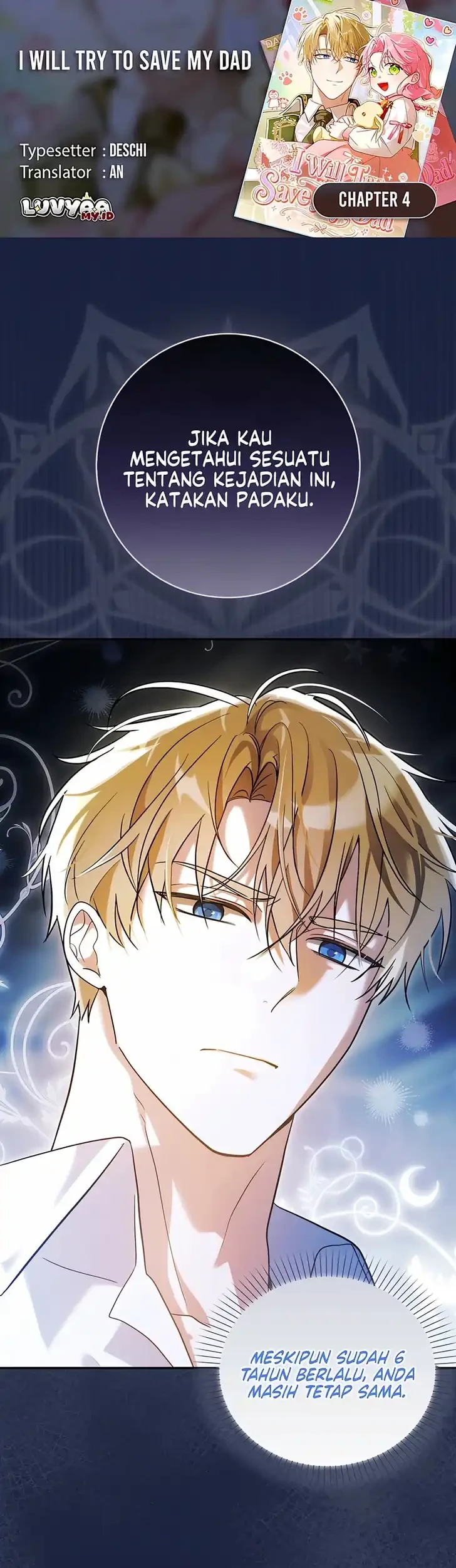 Komik I Will Try to Save My Dad Chapter 4 gambar 1