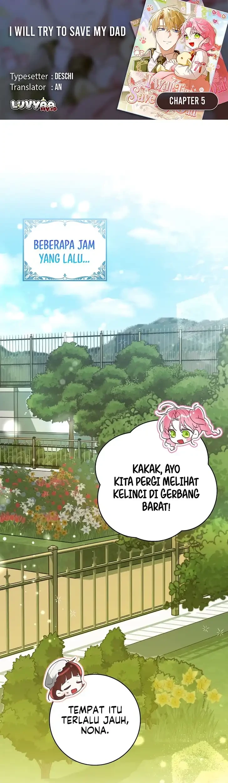 Komik I Will Try to Save My Dad Chapter 5 gambar 1