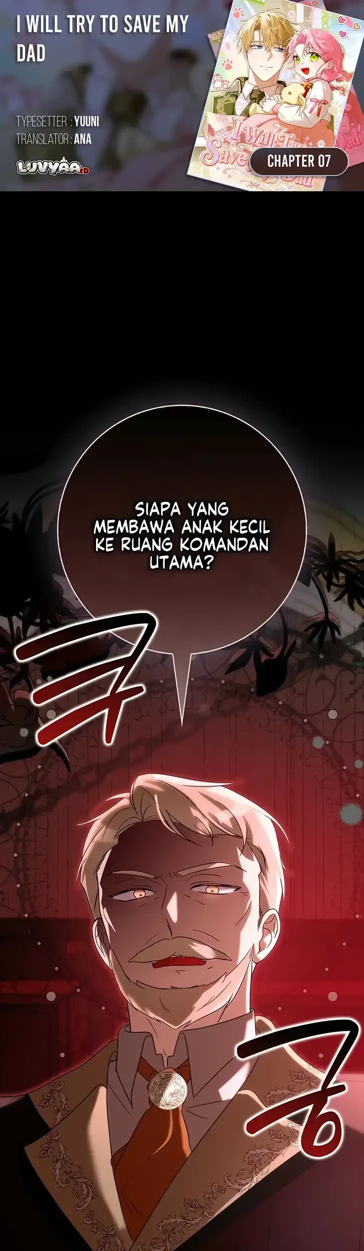 Komik I Will Try to Save My Dad Chapter 7 gambar 1