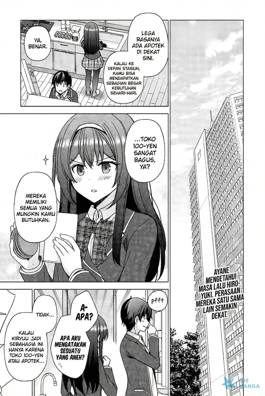 Manga Iinazuke ga Dekita to Omottara, Sono Iinazuke ga Gakkou de Yuumei na “Akuyaku Reijou” Dattan dakedo, Dou Sureba Ii? Chapter 9 gambar 2