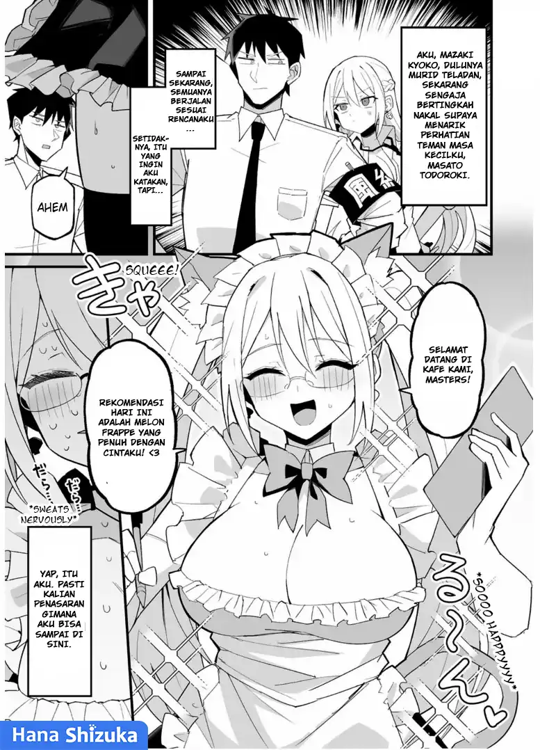 Manga Iinchou Desu ga Furyou ni Naru Hodo Koi Shitemasu! Chapter 4 gambar 2