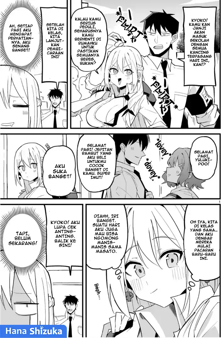 Manga Iinchou Desu ga Furyou ni Naru Hodo Koi Shitemasu! Chapter 6 gambar 2