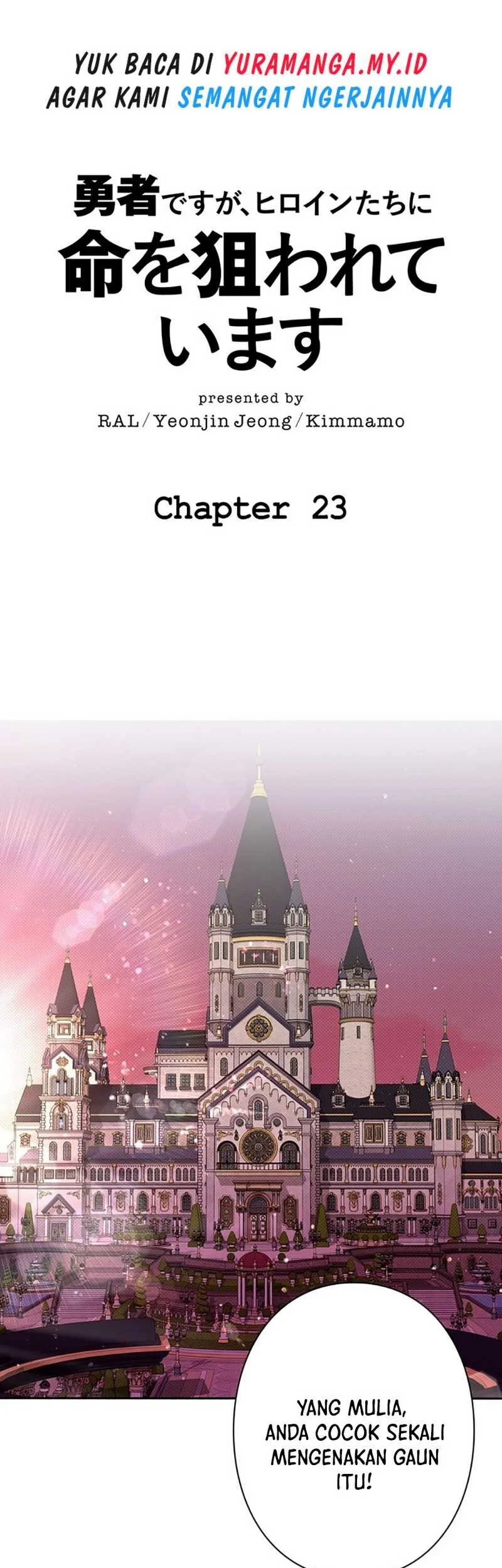 Manhwa Im the Hero but the Main Heroines Are Trying to Kill Me Chapter 23 gambar 2