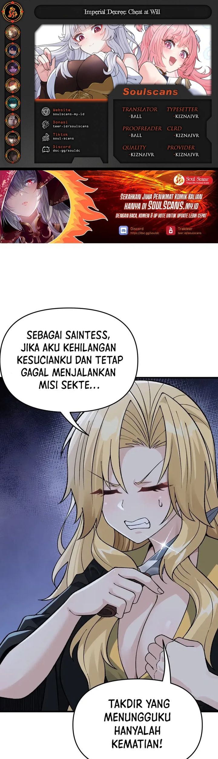 Komik Imperial Decree: Cheat at Will Chapter 16 gambar 1