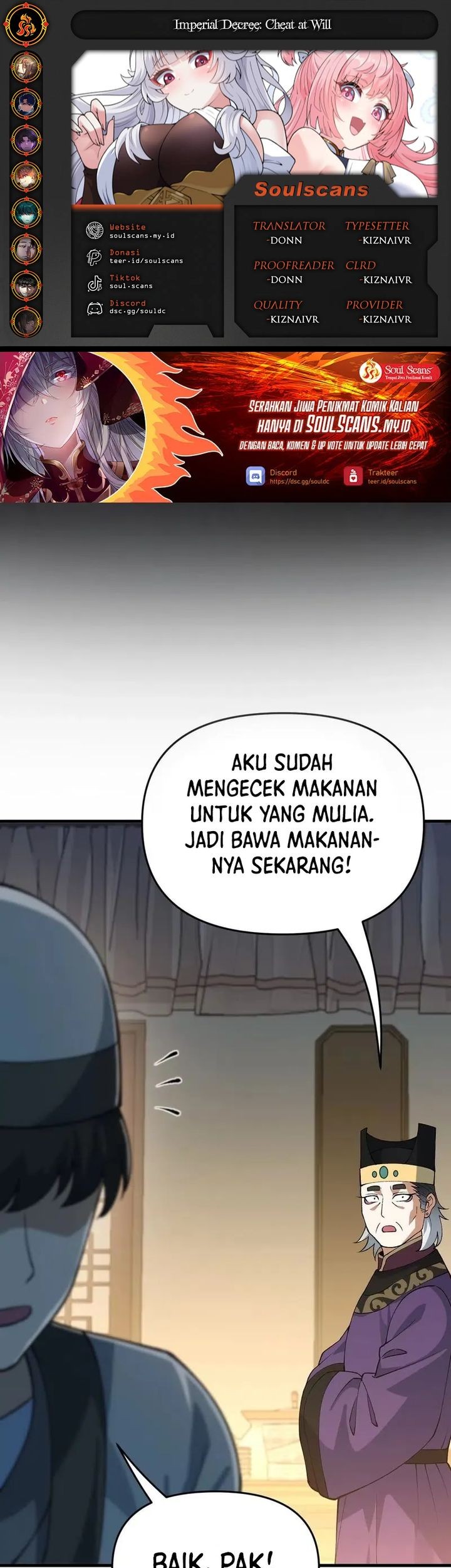 Komik Imperial Decree: Cheat at Will Chapter 20 gambar 1