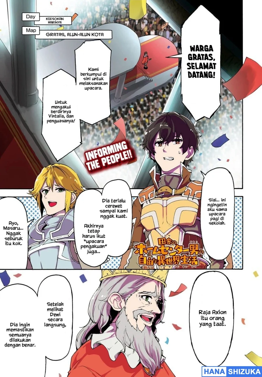 Manga Inaka no Home Center Otoko no Jiyuu na Isekai Seikatsu Chapter 42 gambar 2