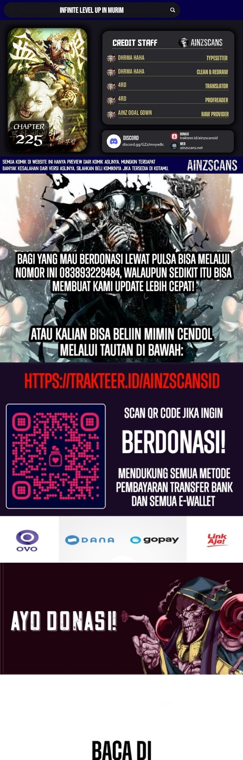 Komik Infinite Level Up in Murim Chapter 225 gambar 1