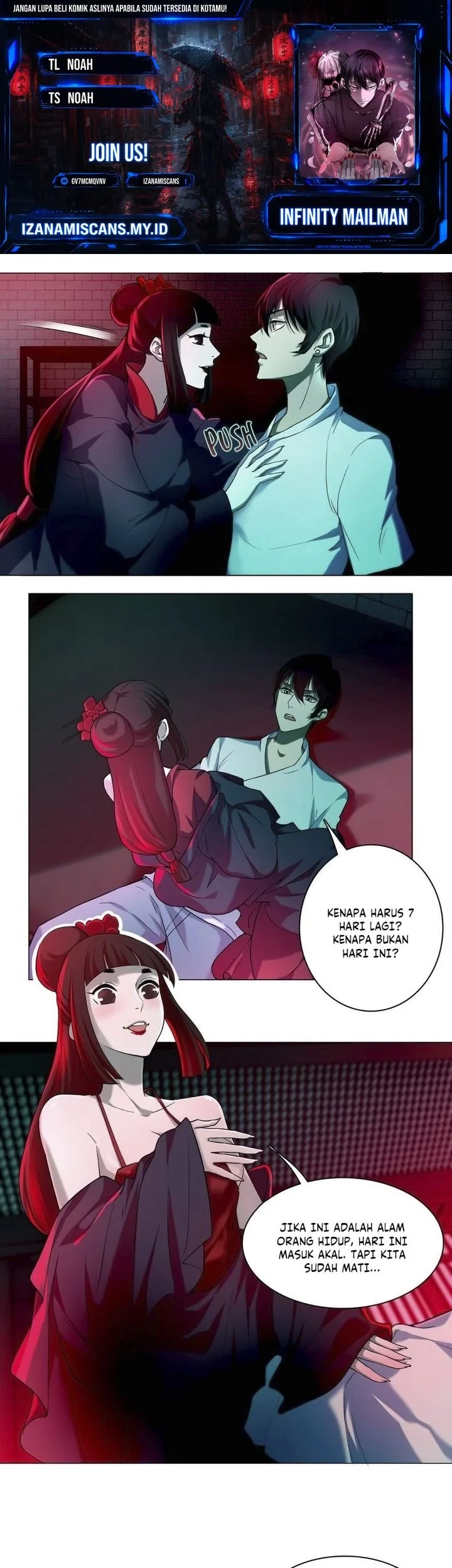 Komik Infinity Mailman Chapter 21 gambar 1