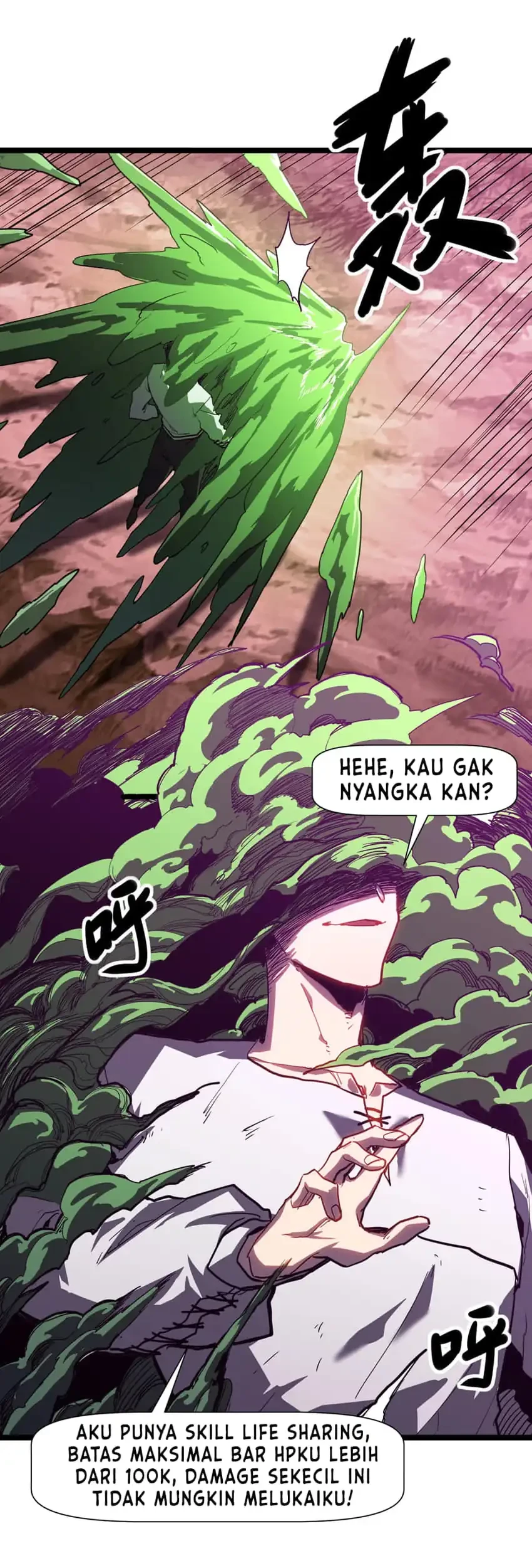 Manhua Invincible With Only a Single Point of HP Chapter 4 gambar 2