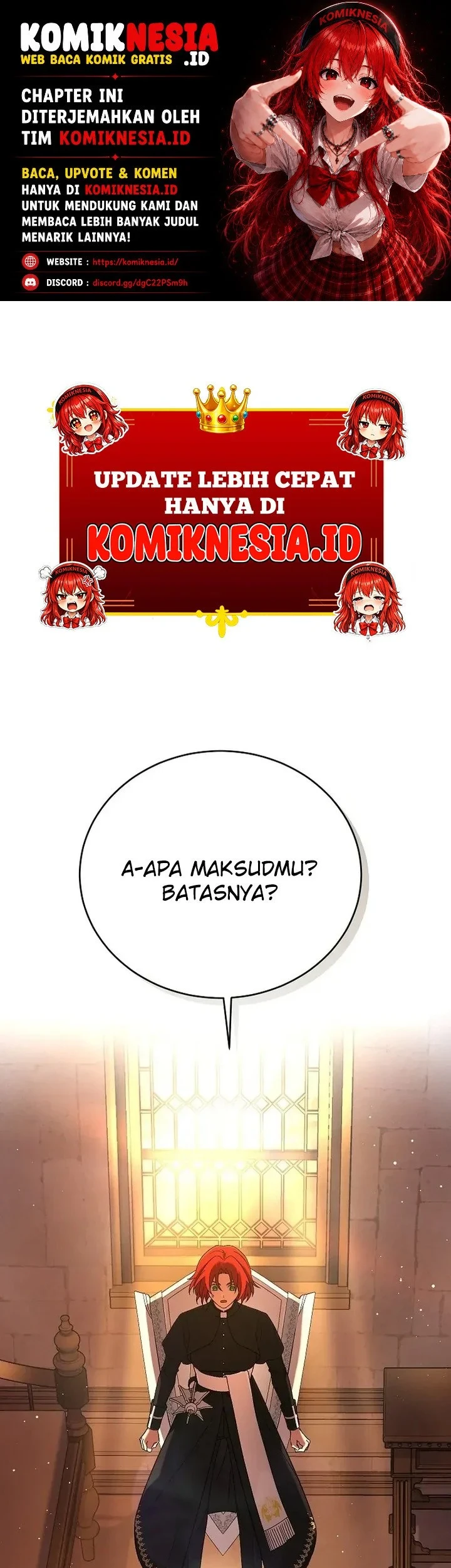 Komik Is It Bad That the Main Character’s a Roleplayer? Chapter 25 gambar 1