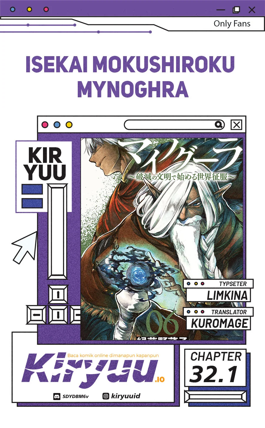 Komik Isekai Apocalypse MYNOGHRA ~The conquest of the world starts with the civilization of ruin~ Chapter 32.1 gambar 1