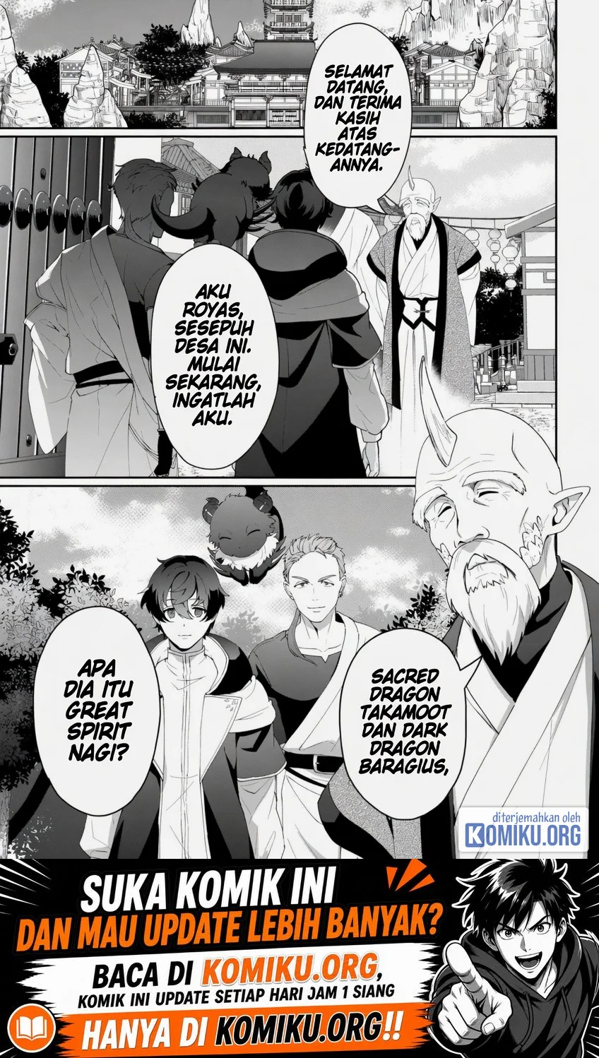 Komik Isekai de Mizu no Dai Seirei Yattemasu. Chapter 15 gambar 1
