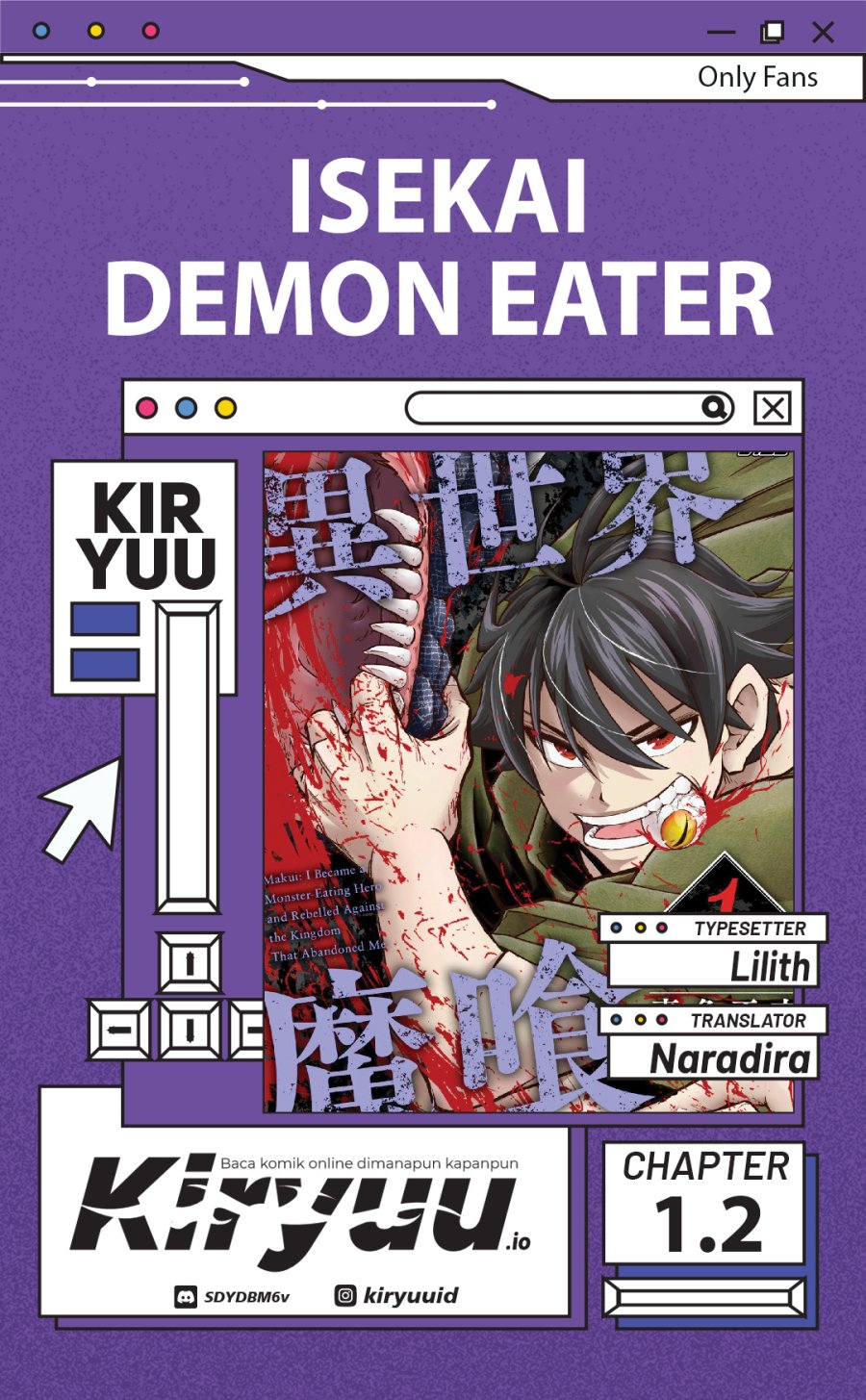 Komik Isekai Demon Eater – I Became a Monster Eating Hero and Rebelled Against the Kingdom That Abandoned Me Chapter 1.2 gambar 1
