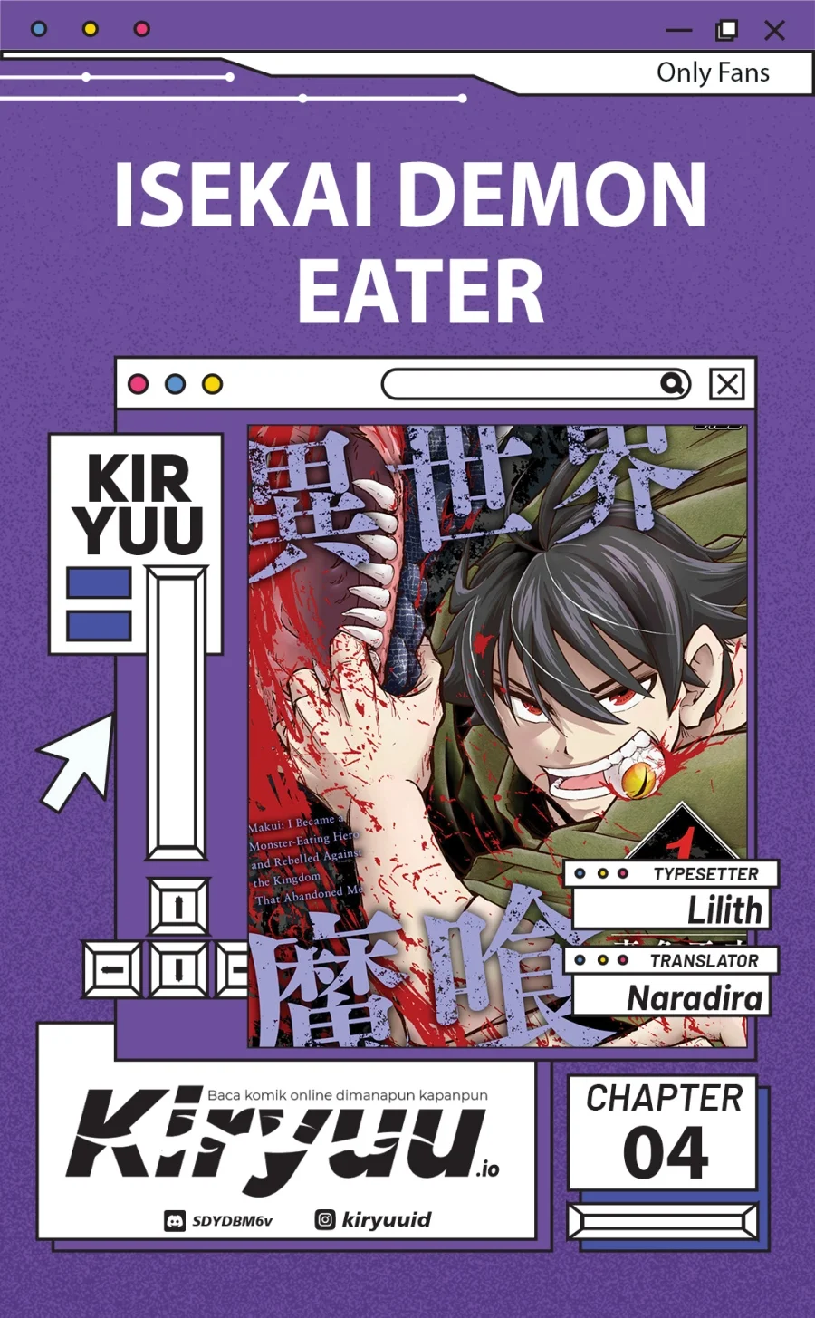 Komik Isekai Demon Eater – I Became a Monster Eating Hero and Rebelled Against the Kingdom That Abandoned Me Chapter 4 gambar 1