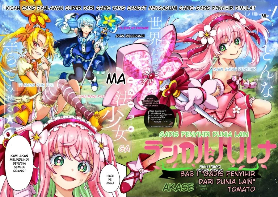 Isekai Mahou Shoujo Radical☆Haruna Chapter 1 Gambar 3