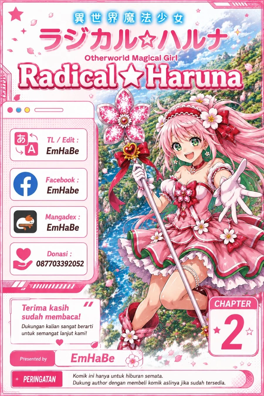 Komik Isekai Mahou Shoujo Radical☆Haruna Chapter 2 gambar 1