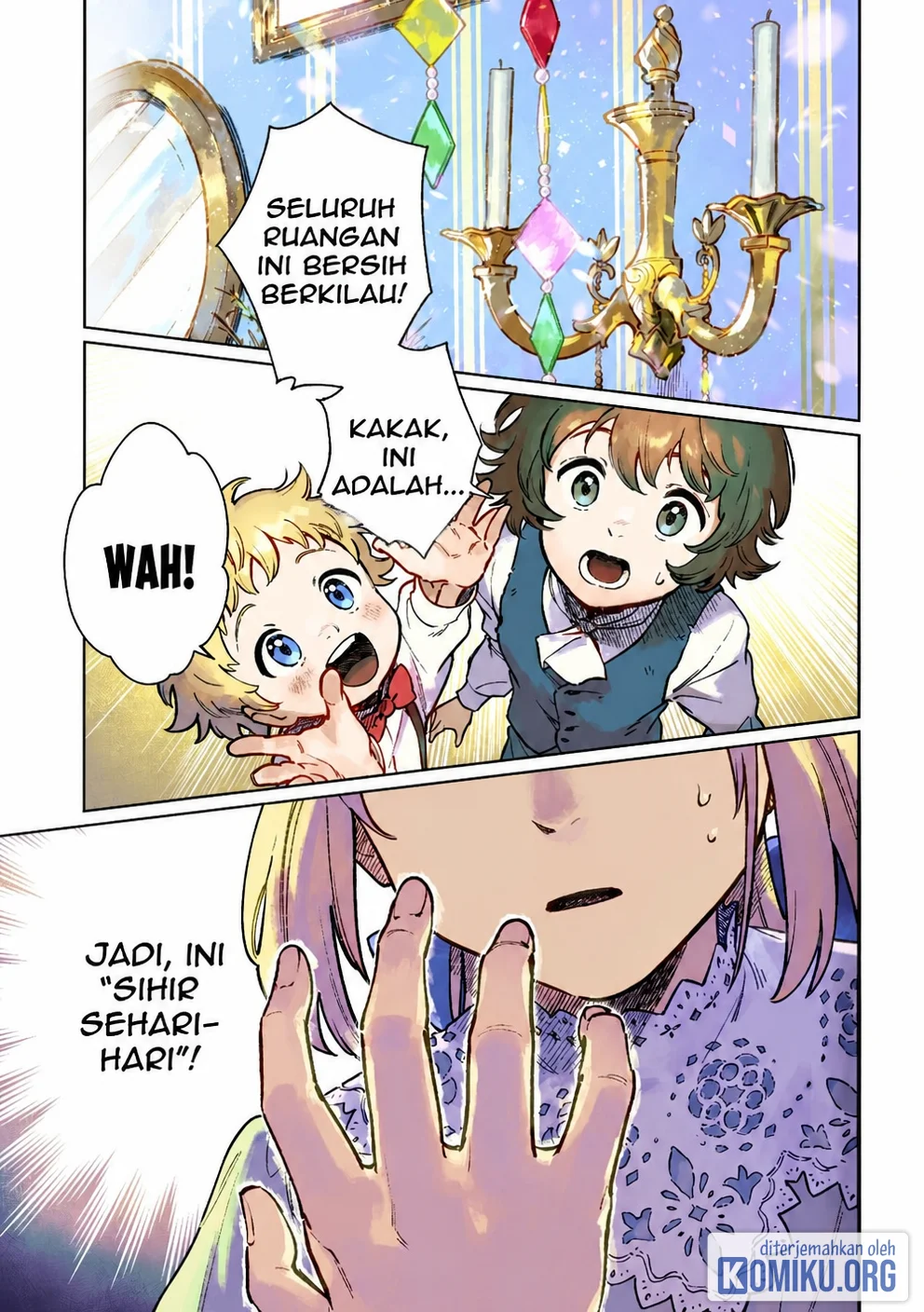 Komik Isekai Ni Kitakedo, Seikatsu Maho Shika Tsukaemasen Chapter 1 gambar 1