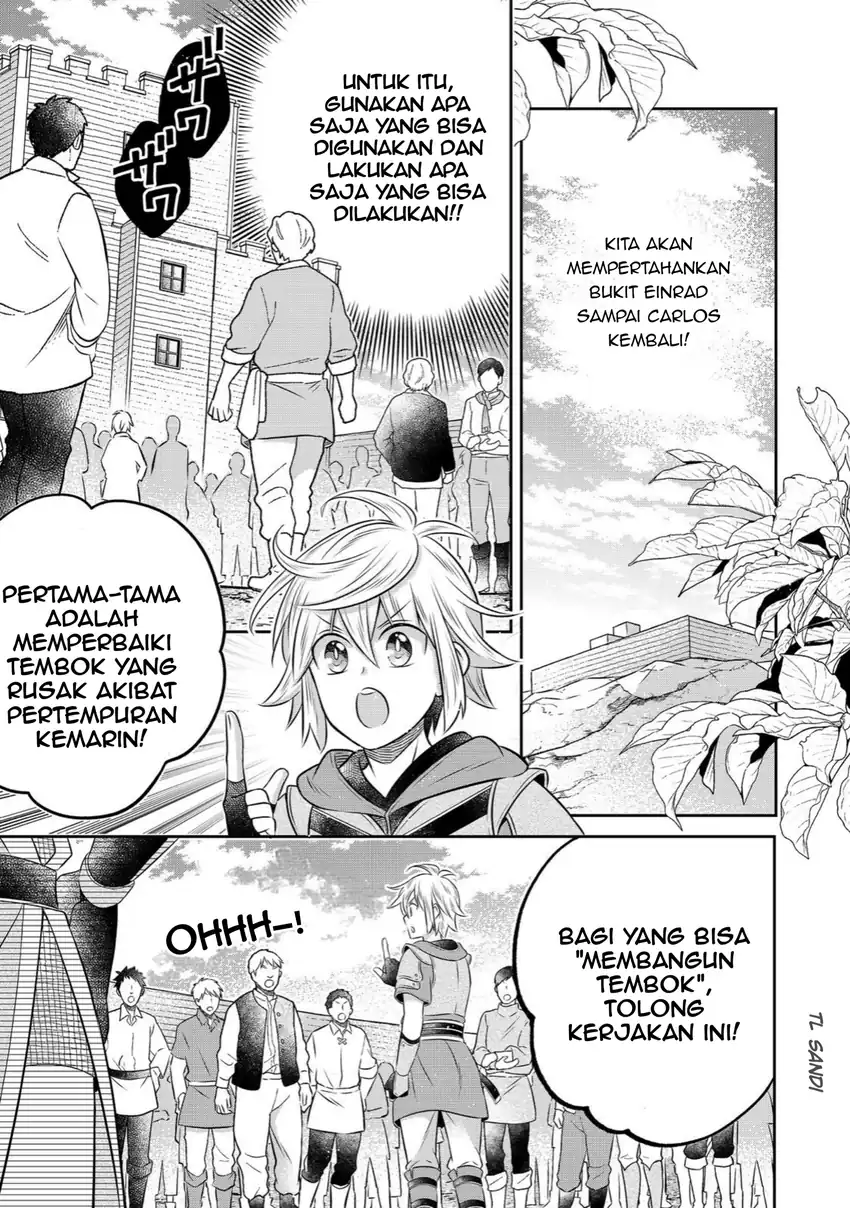 Komik Isekai no Binbou Nouka ni Tensei Shitanode, Renga o Tsukutte Shiro o Tateru Koto ni Shimashita Chapter 27.1 gambar 1