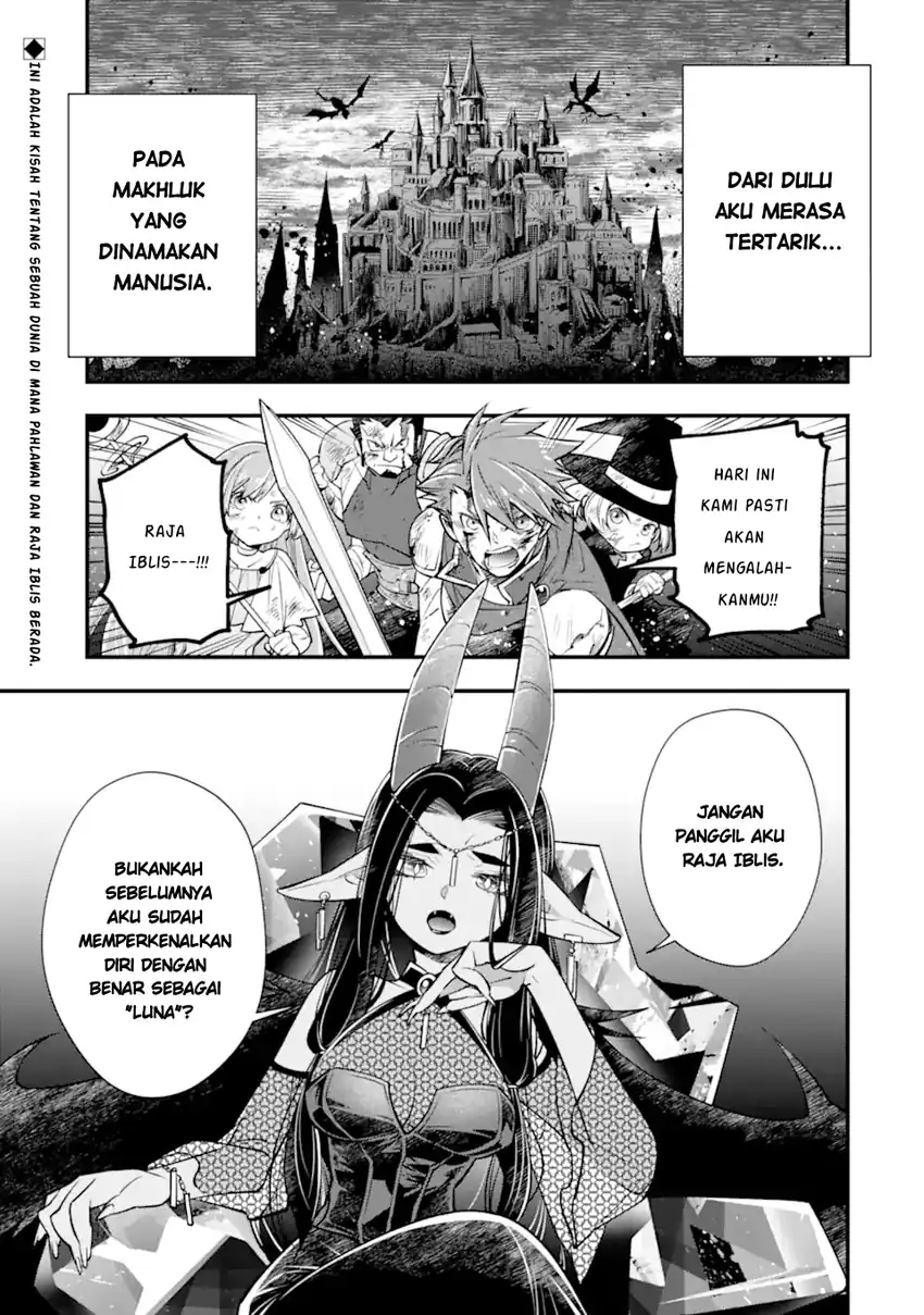 Komik Isekai no Maou-sama, Dungeon Haishin Shoujo ni Tensei Suru ~Shijou Saikyou no Daimaou ni Yoru Juuryou Haishin no Kiroku~ Chapter 1 gambar 1