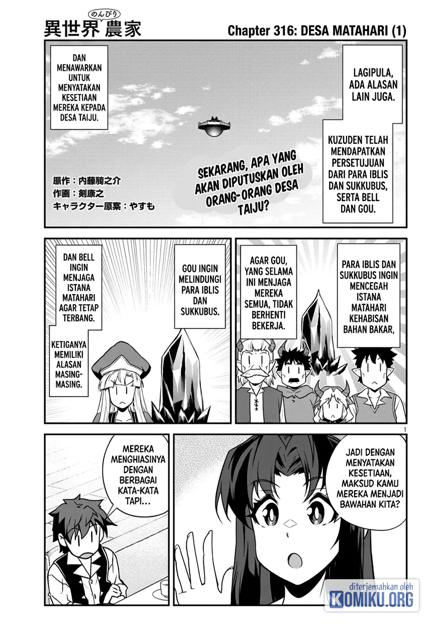 Komik Isekai Nonbiri Nouka Chapter 316 gambar 1