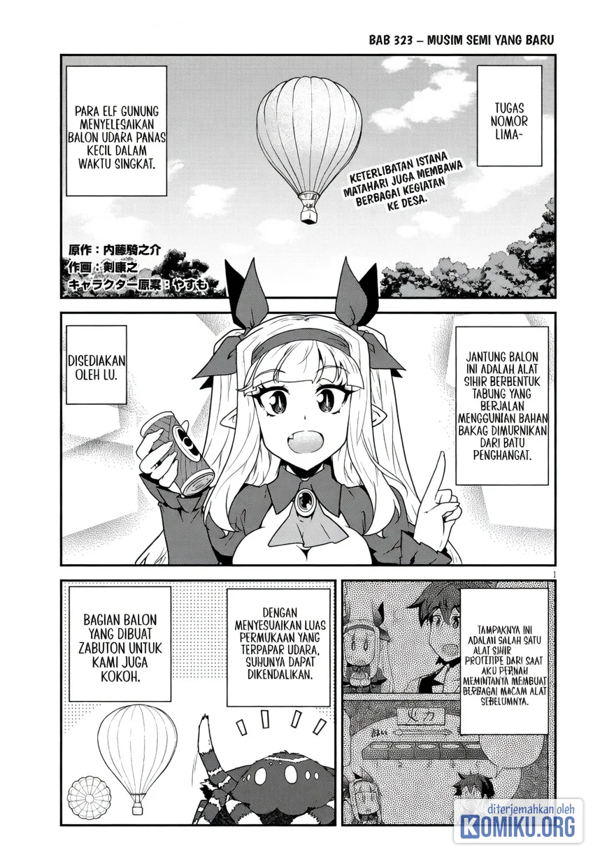 Komik Isekai Nonbiri Nouka Chapter 323 gambar 1