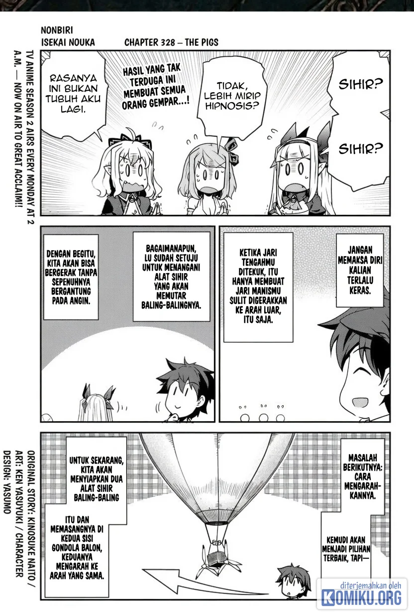 Komik Isekai Nonbiri Nouka Chapter 328 gambar 1