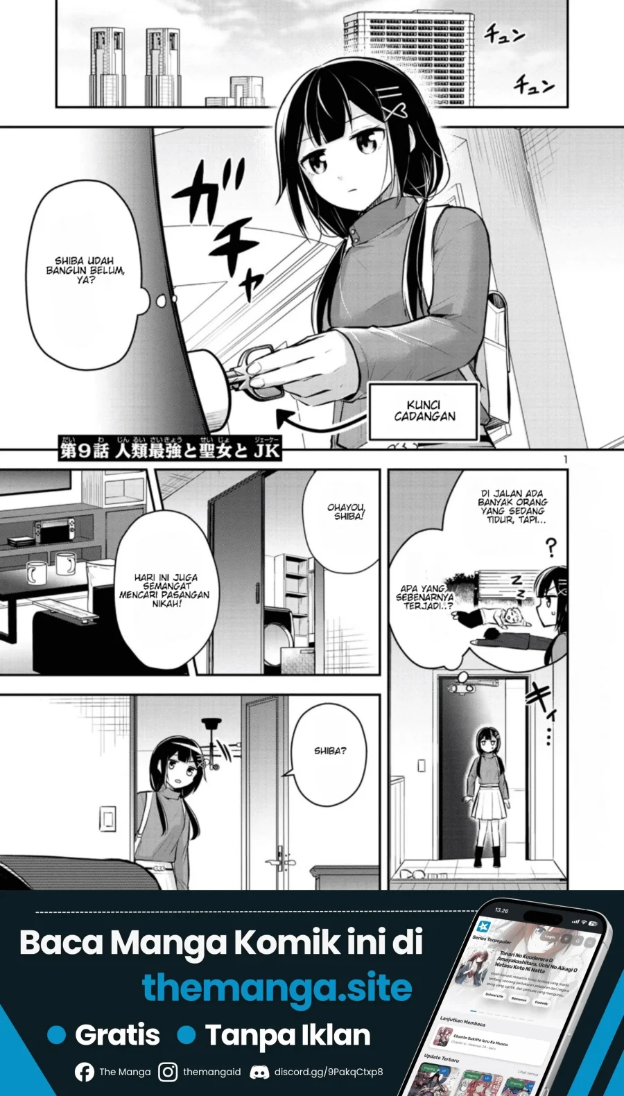 Manga Isekai Saikyou, Nippon de JK to Konkatsu Suru Chapter 9 gambar 2